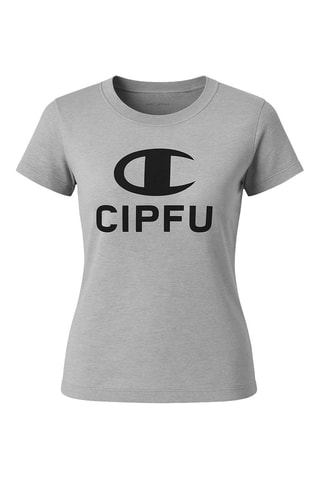 T-shirt loose - Gris clair