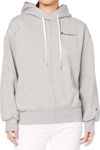 Sudadera con capucha - Gris claro jaspeado