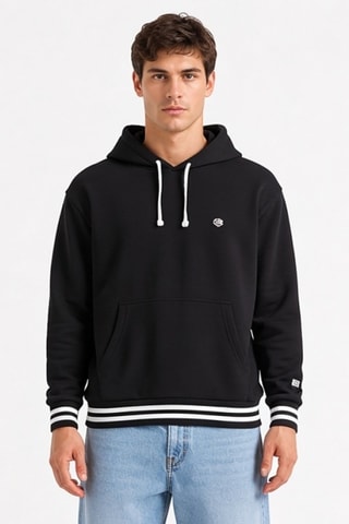 Sudadera con capucha - Negro