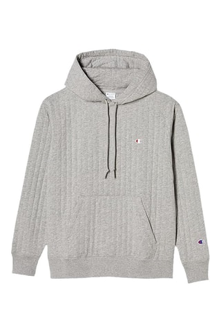 Sudadera con capucha - Gris claro jaspeado