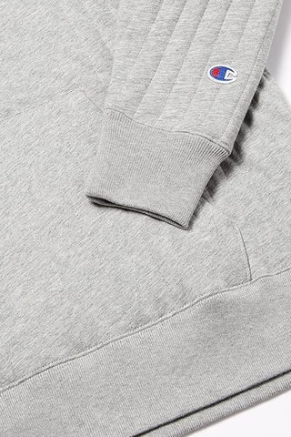 Sudadera con capucha - Gris claro jaspeado