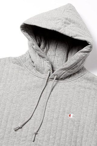 Sudadera con capucha - Gris claro jaspeado