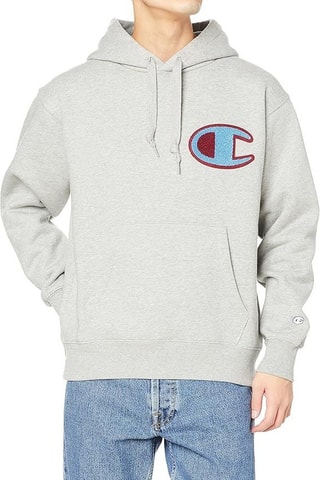 Sudadera con capucha - Gris claro