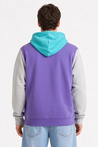 Sudadera con capucha - Violeta