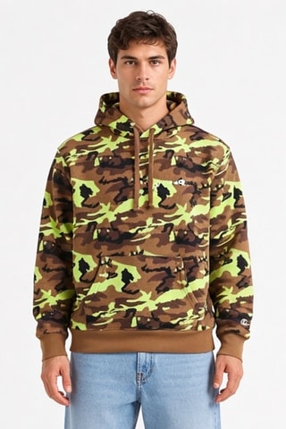 Sudadera con capucha - Caqui