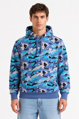 Sudadera con capucha - Azul claro