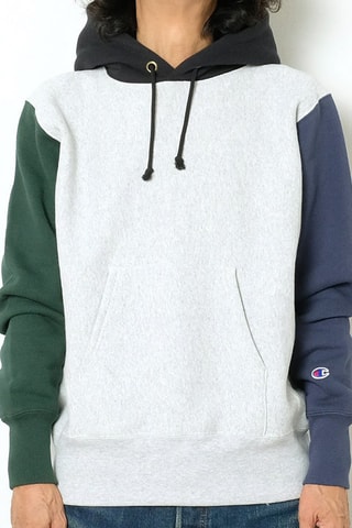 Sudadera con capucha - Gris claro jaspeado