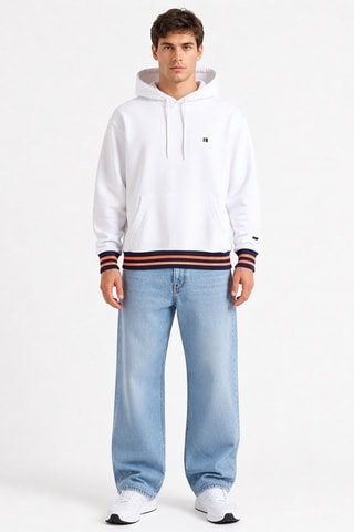 Sudadera con capucha - Blanco