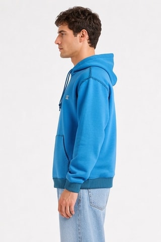 Sudadera con capucha - Azul