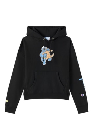 Sudadera con capucha Monstruo de las Galletas - Negro
