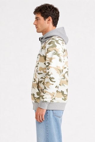 Sudadera con capucha - Amarillo