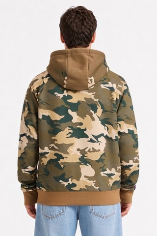 Sudadera con capucha - Verde oscuro