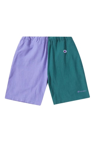 Short - Violeta y verde
