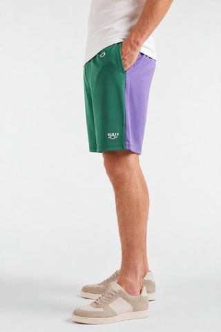 Short - Violeta y verde