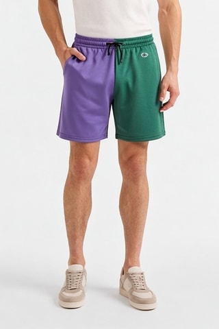 Short - Violeta y verde