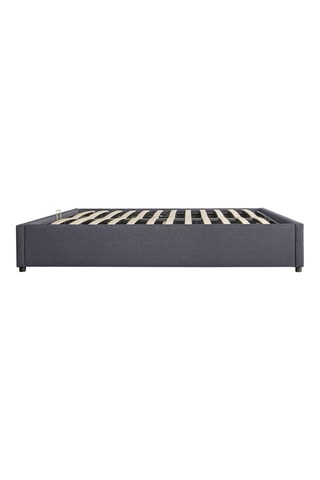 Lit-coffre en bois avec sommier Otto - Couchage 160 x 200 cm