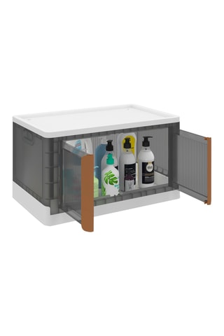 Boîte de rangement empilable - 64 x 40 x 37 cm