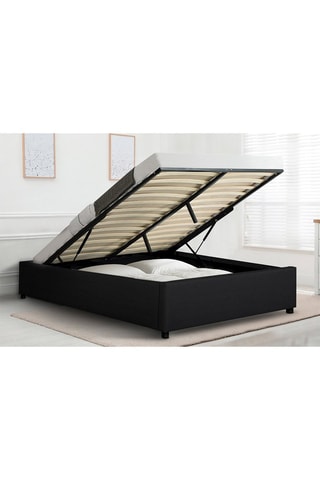 Lit-coffre avec sommier Otto - Couchage 140 x 190 cm