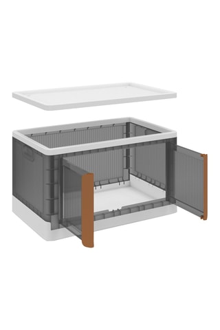 2 boîtes de rangement - 64 x 40 x 37 cm