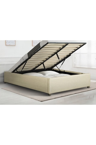 Lit-coffre avec sommier Otto - Couchage 140 x 190 cm