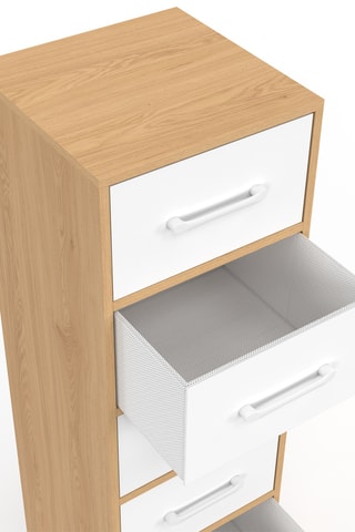 Commode 6 tiroirs - 30 x 110 x 30 cm