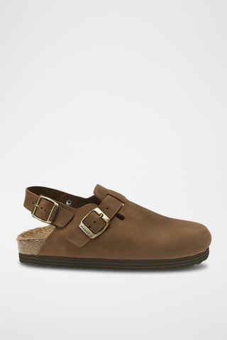 Zuecos de piel Oscar