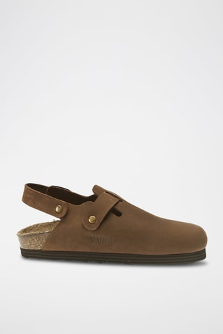 Zuecos de piel Oscar