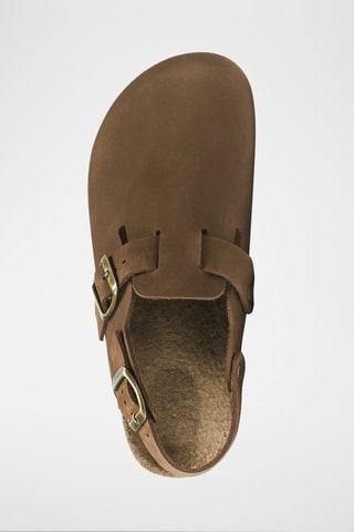 Zuecos de piel Oscar