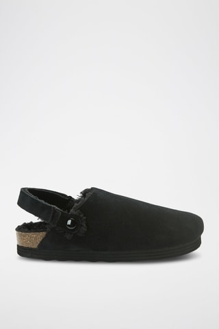 Zuecos de piel Adam