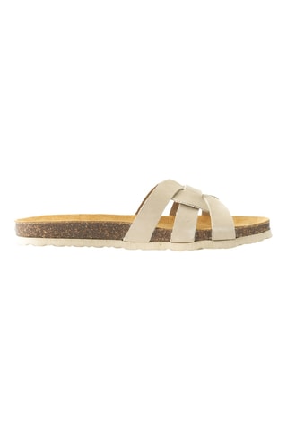 Sandalias de nobuk - Beige