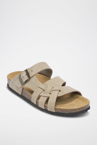 Sandalias de nobuk Alvaro - Beige