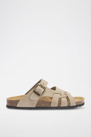 Sandalias de nobuk Alvaro - Beige