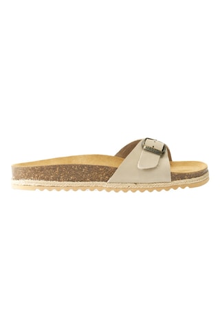 Sandalias de nobuk - Beige
