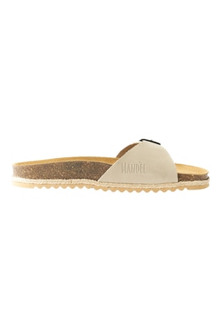 Sandalias de nobuk - Beige