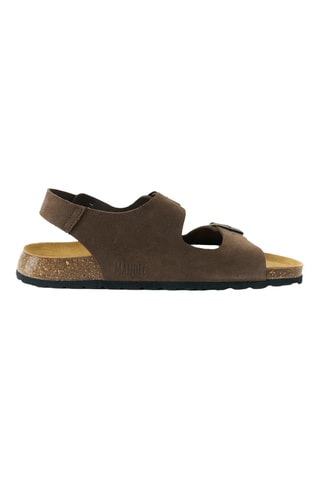 Sandalias de nobuk - Marrón