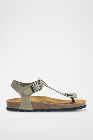 Sandalias de nobuk Leon - Gris