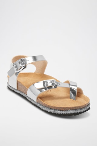 Sandalias Elisa - Plateado