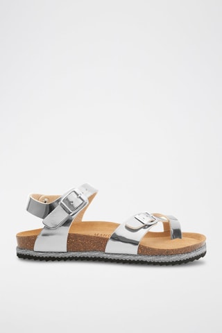 Sandalias Elisa - Plateado