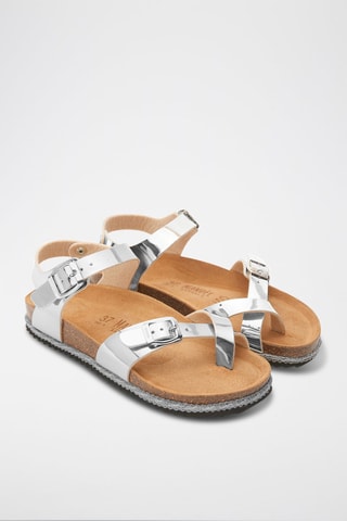 Sandalias Elisa - Plateado