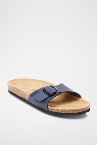 Sandalias de ecopiel Agata - Azul marino