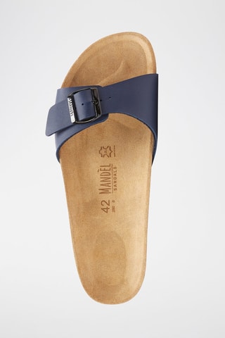 Sandalias de ecopiel Agata - Azul marino
