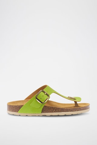 Chanclas Blanca - Verde