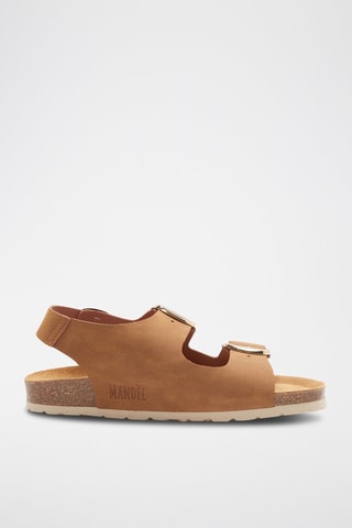 Sandalias de ecopiel Carlos - Marrón