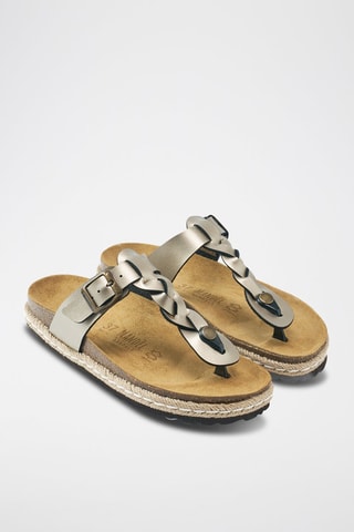 Chanclas Luna - Dorado
