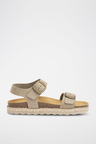 Sandalias de nobuk Ines - Topo