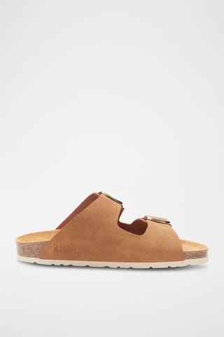 Sandalias de ecopiel Alberto - Marrón
