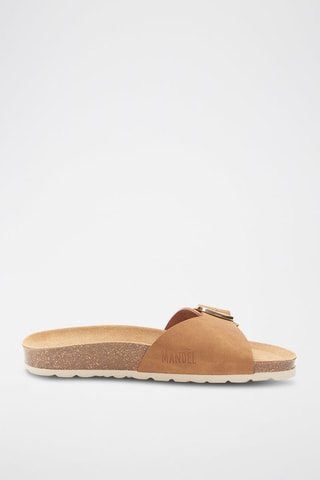Sandalias de ecopiel Agata - Marrón