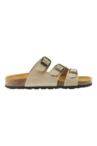 Sandalias de nobuk - Beige