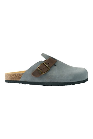 Zuecos de nobuk - Gris