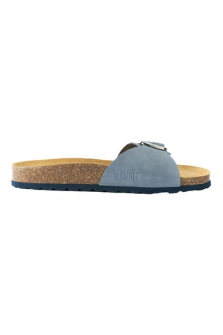 Sandalias de nobuk - Azul